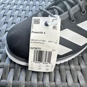 adidas | Shoes | Adidas Powerlift 4 Black Grey Mens Athletic Shoes Gz587  Size 75 | Poshmark